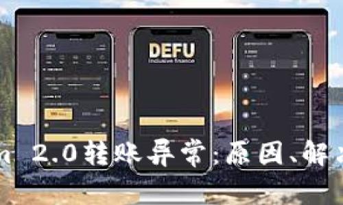 深入解析Tokenim 2.0转账异常：原因、解决方案与未来展望