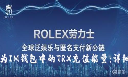 如何为IM钱包中的TRX充值能量：详细指南