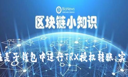 如何在麦子钱包中进行TRX授权转账：实用指南