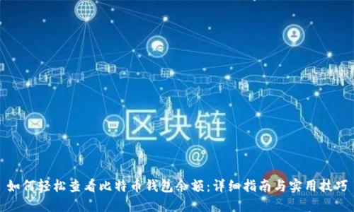 如何轻松查看比特币钱包余额：详细指南与实用技巧