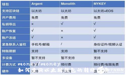   
money/money  
如何查询以太坊钱包的转账记录